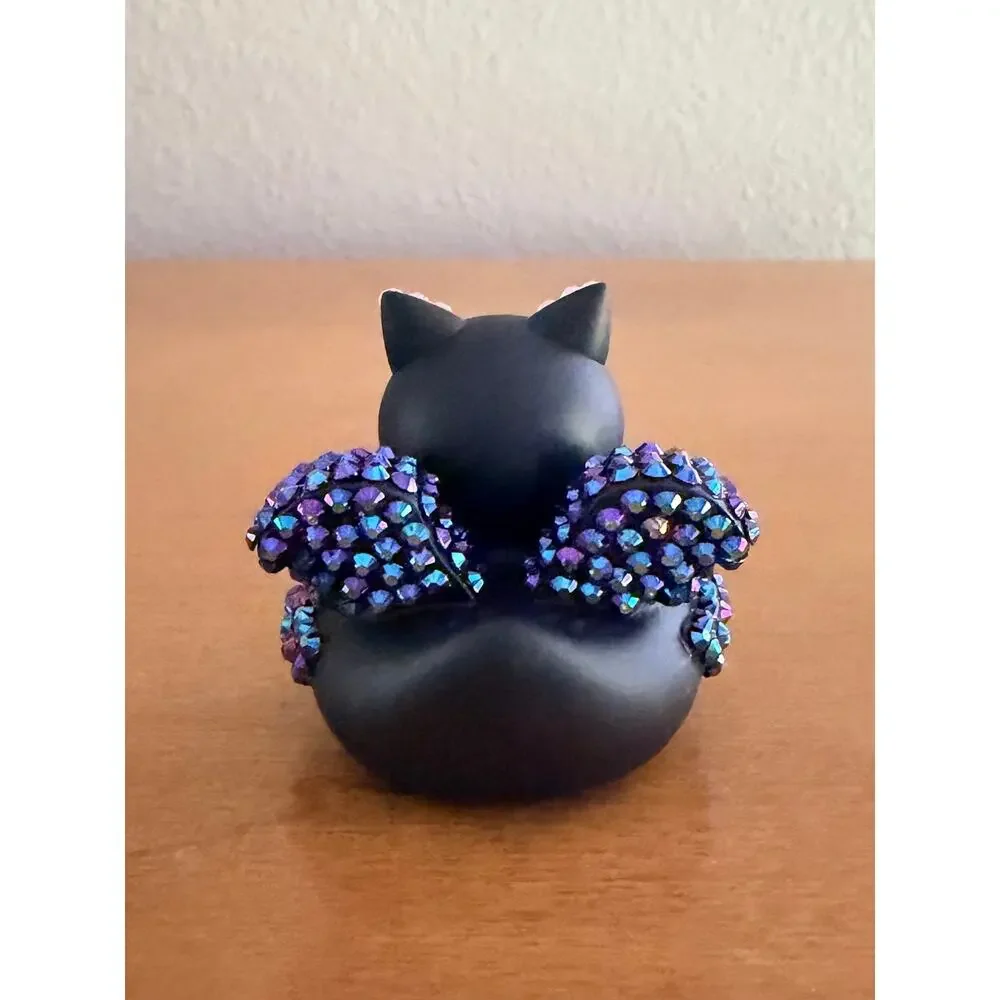 Bat Cat Rubber Duck Blue Jeep Collectible Gift Halloween
